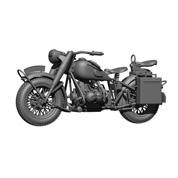 Amazon | エイチスリーモデル 1/48 ドイツ R75 軍用バイク レジン