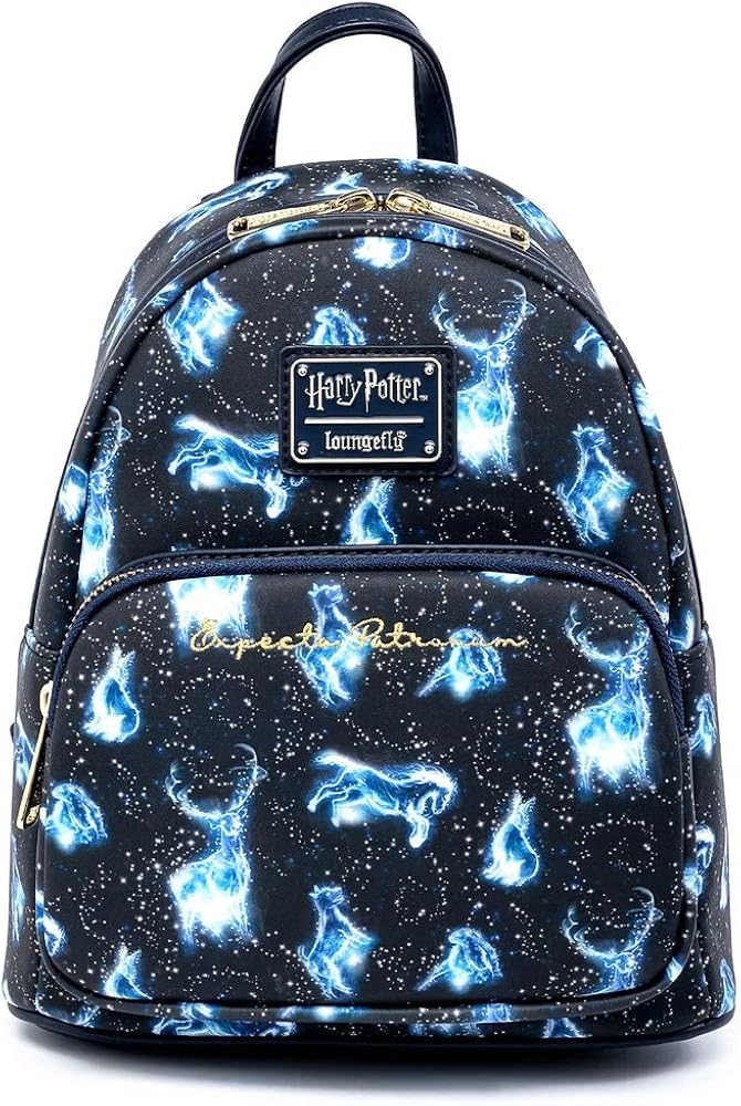Amazon.com: Loungefly Harry Potter Expecto Patronus All Over Print