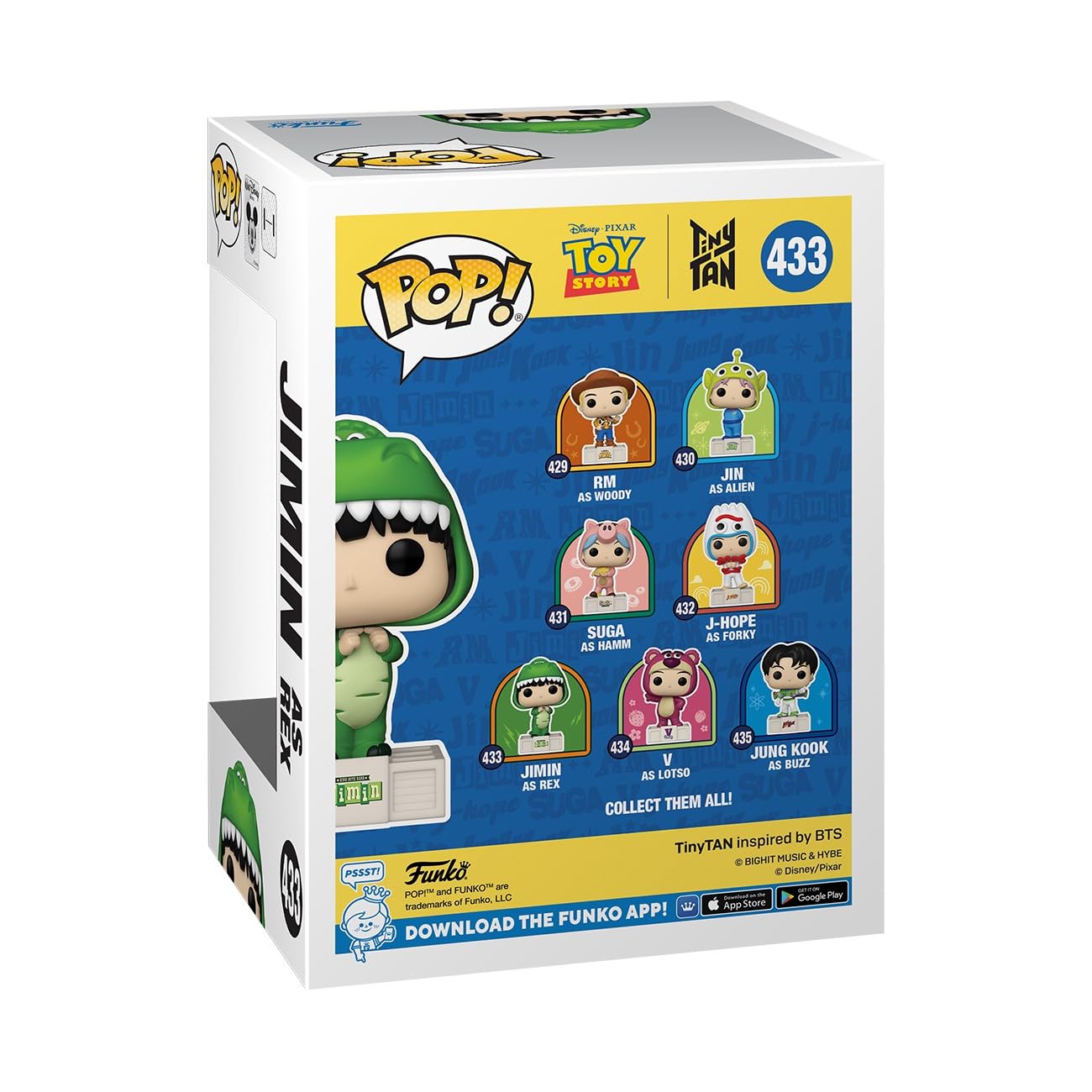 Amazon.co.jp: トイストーリー レックス BTS タイニータン ジミン