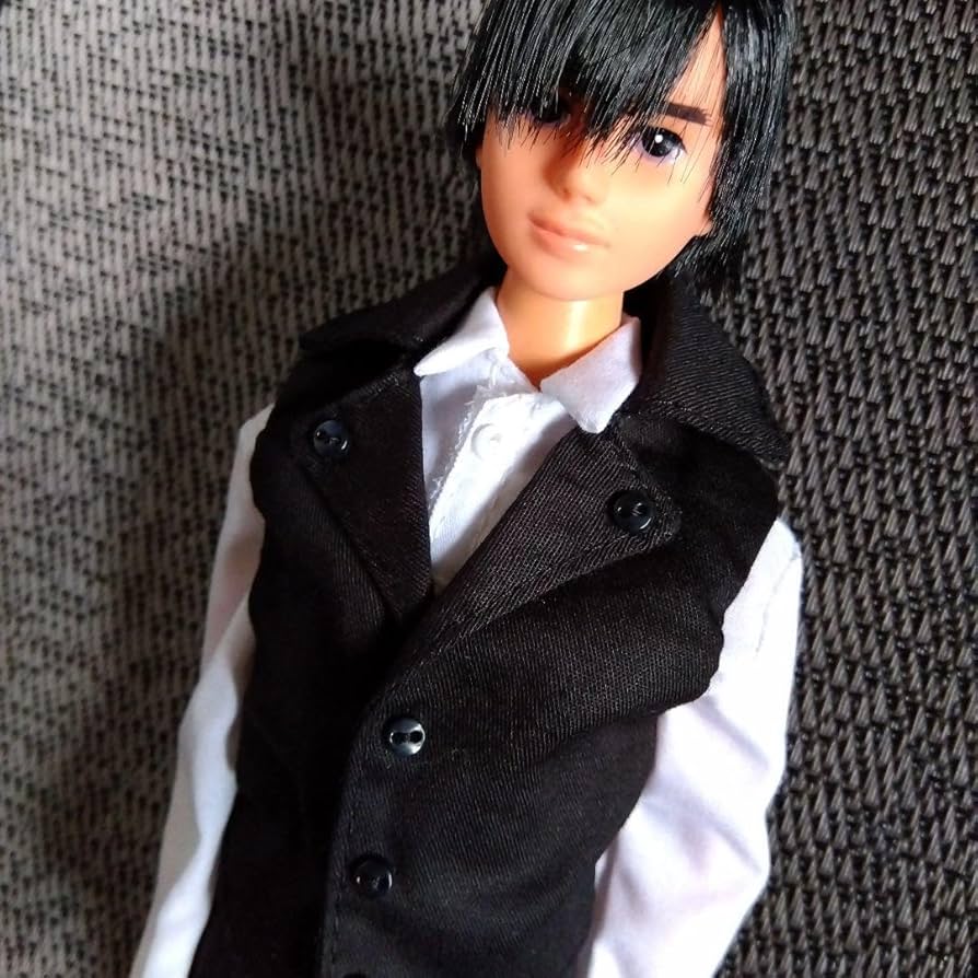 Amazon.co.jp: ジェニーボーイフレンド リカちゃんパパに 黒いコートの
