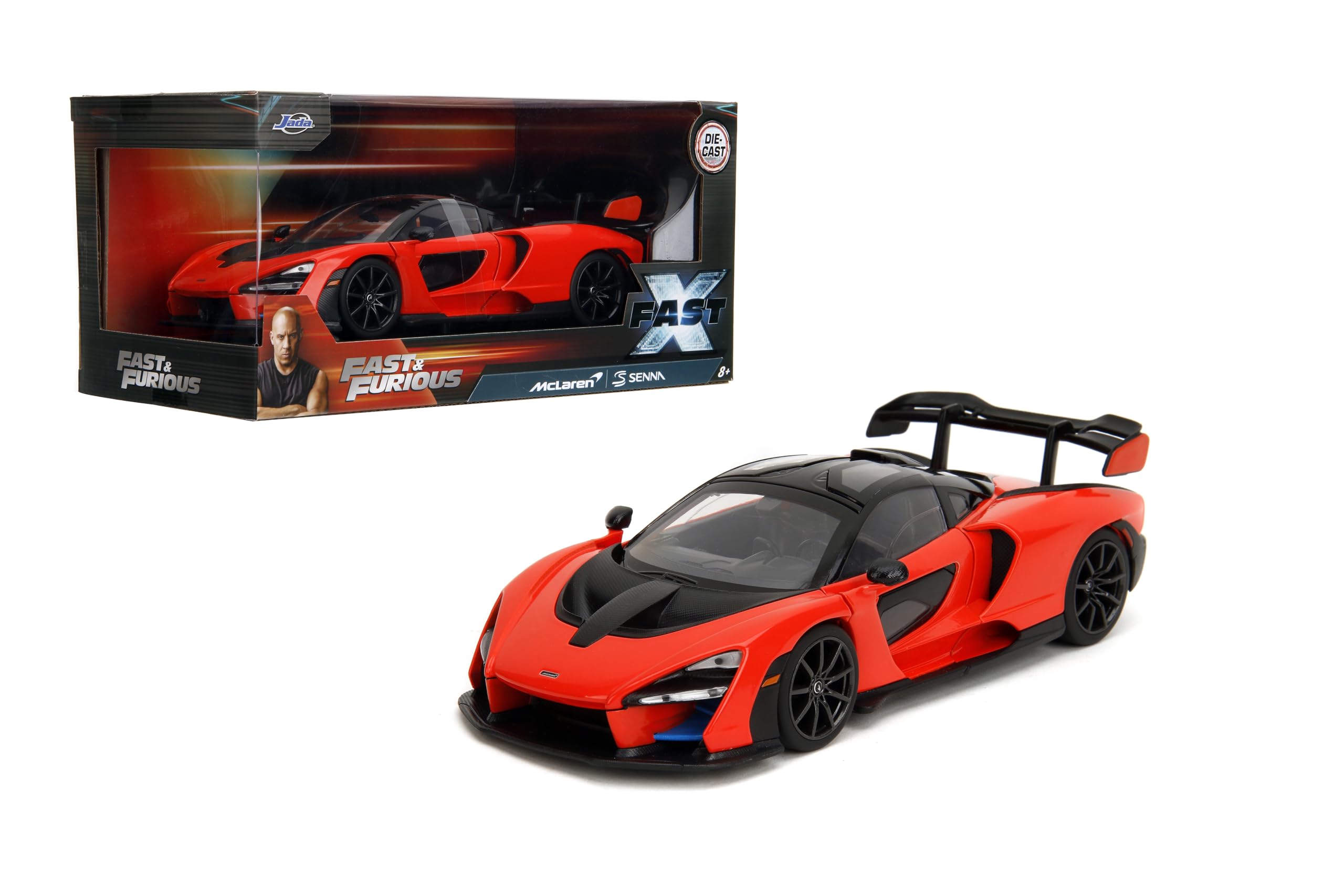 Amazon.com: Jada Toys McLaren Senna - Fast & Furious 1:24 Scale
