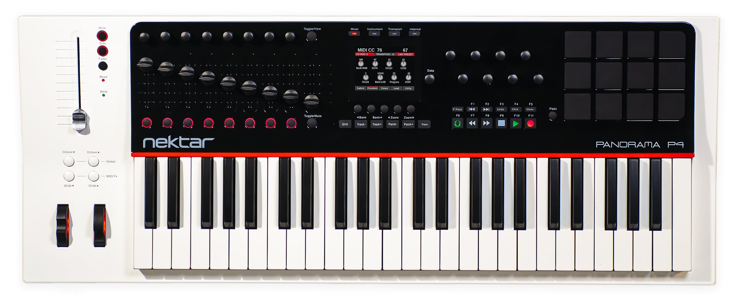 Amazon | Nektar Technology PANORAMA P4 DAW連携MIDIキーボード