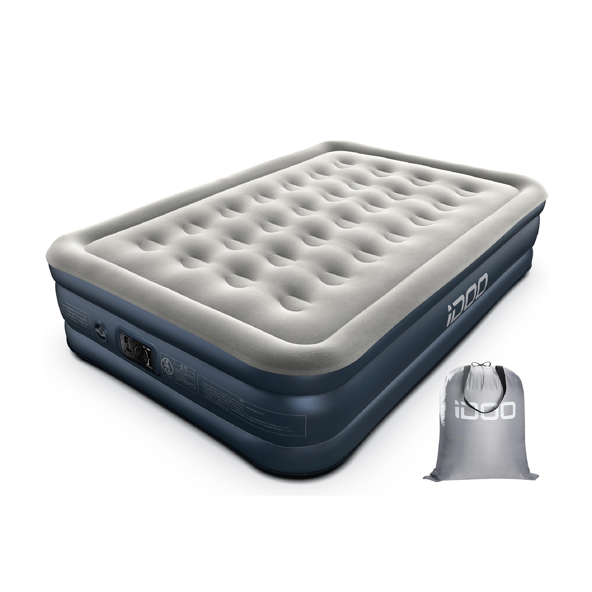 Amazon.co.jp: iDOO エアーベッド 空気ベッド セミダブル 電動ポンプ