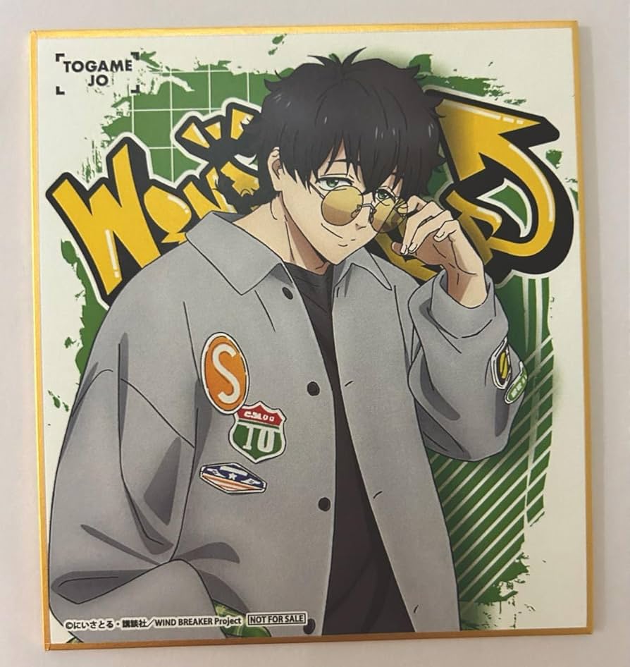 Amazon.co.jp: WIND BREAKER ストリートver DISP 特典 色紙 十亀条