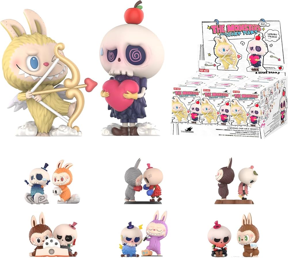 POP MART The Monsters Mischief Diary Series Blind Box Figures