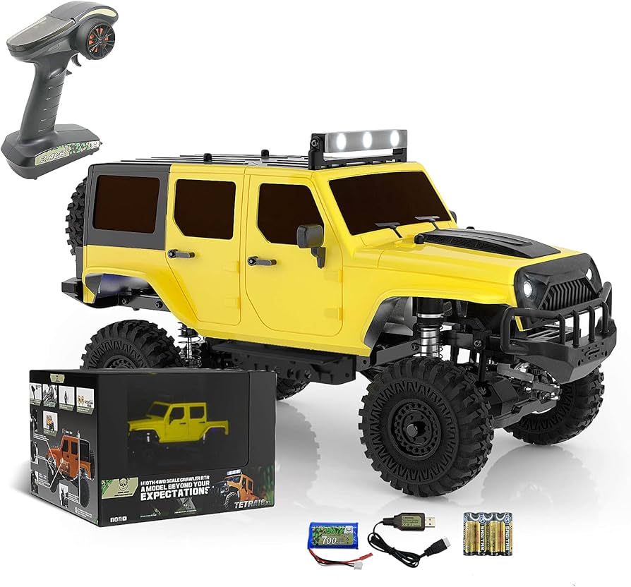 Amazon.co.jp: RCクローラー 1/18 4x4 RCロッククローラー パンダ
