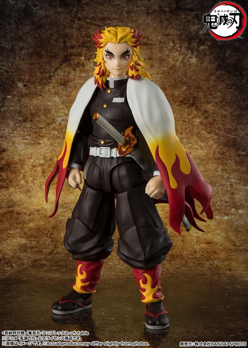 Amazon | TAMASHII NATIONS S.H.フィギュアーツ 鬼滅の刃 煉獄杏寿郎