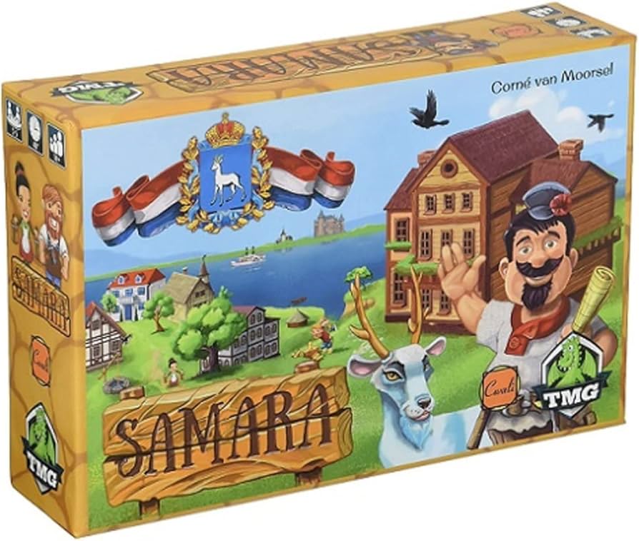 Amazon.com: Tasty Minstrel Games Samara Board Game : Toys & Games