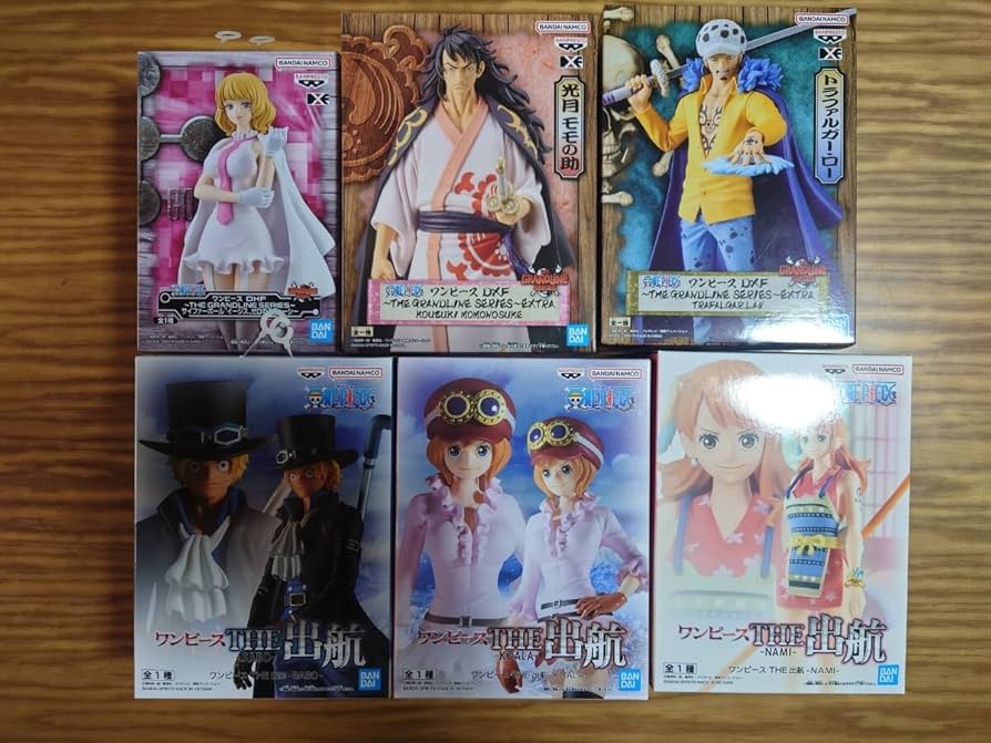 Amazon.co.jp: ワンピース フィギュア プライズ ナミ モモの助 ロー