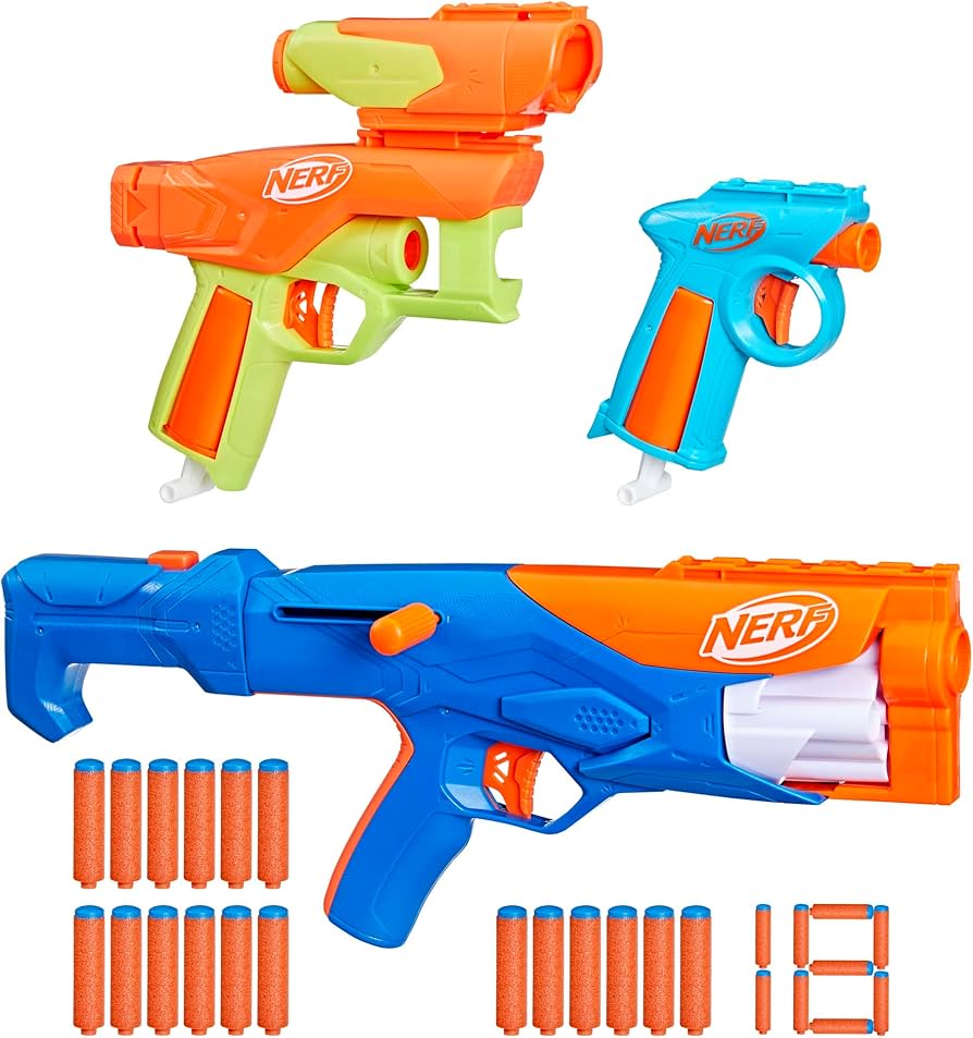 Amazon.co.jp: Nerf Nシリーズ ギアアップパック ブラスター3個 ナーフ