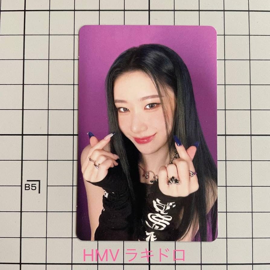 Amazon.co.jp: ITZY RINGO HMV ラキドロ チェリョン トレカ : おもちゃ