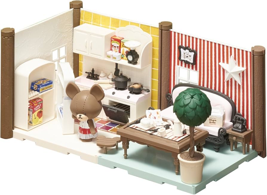 Amazon | ハコルーム くまのがっこう キッチン&ダイニングキット