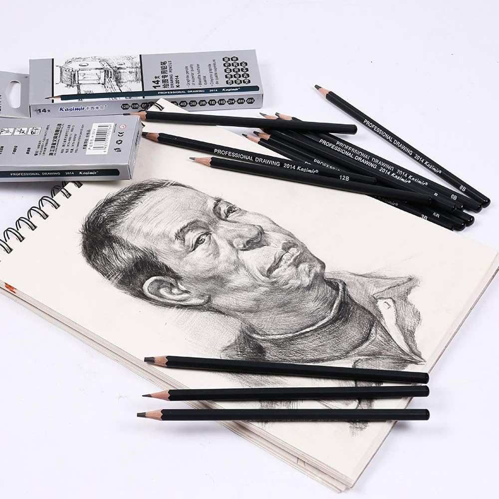 Amazon | グラファイトスケッチ鉛筆セット スケッチ鉛筆 描画用鉛筆