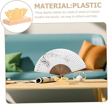 Amazon.co.jp: BUGUUYO 4個 扇子の陳列台 扇子展示台 扇子ディスプレイ