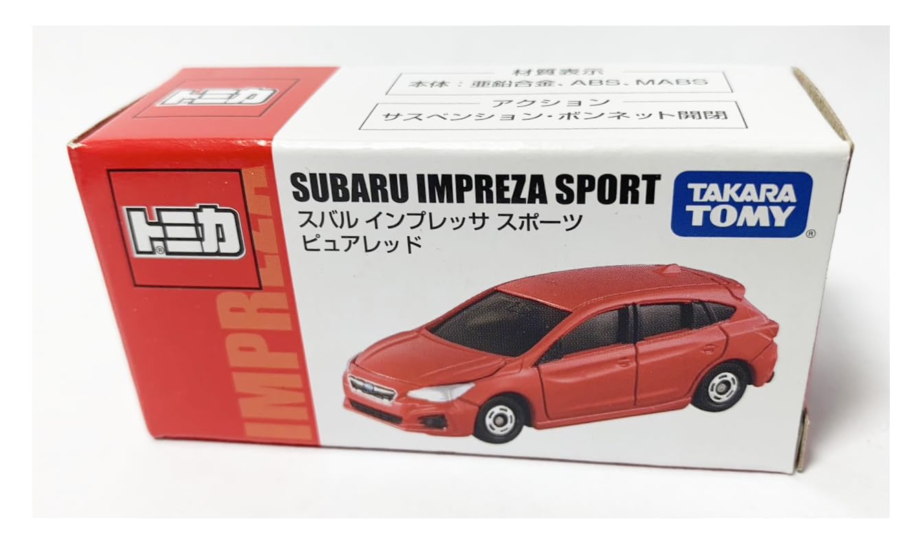 Amazon | トミカ 海外限定 非売品 スバル インプレッサ スポーツ