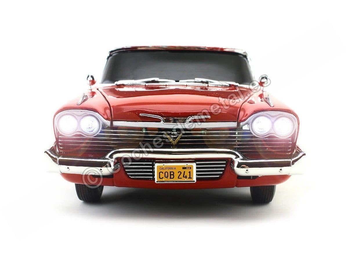1958 Plymouth Fury \Christine\ Night Time Version 1/18 Diecast