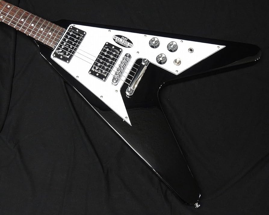 Amazon | SCHECTER OL-FV BLK シェクター フライングV タイプ エレキ