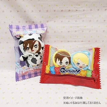 Amazon.co.jp: ハゴロモ パッケージ型ぬいポーチ（フルーツグミ