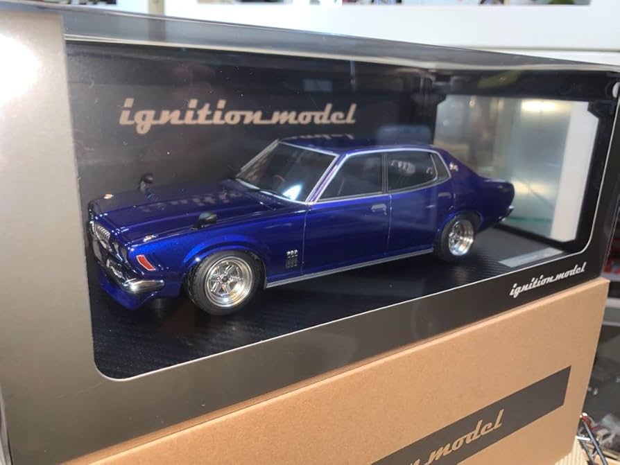 Amazon.co.jp: Ignition Model 1/18 Nissan Bluebird U 2000 GTX (Blue