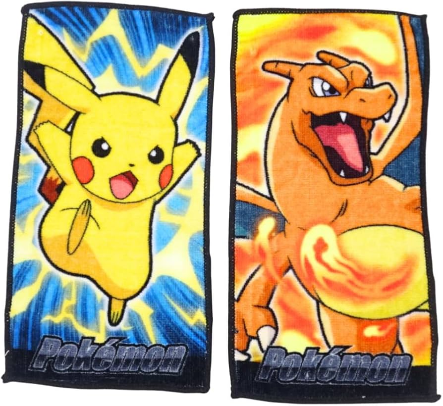 Amazon｜ポケモン ハンカチタオルセット ミニタオルセット