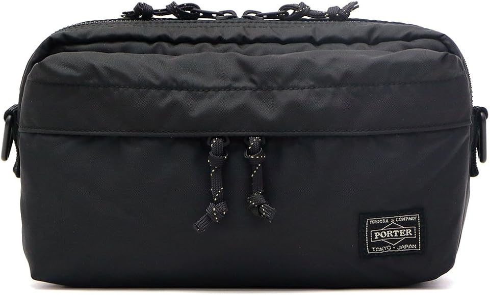 未使用級】PORTER ポーター フォース ウエストバッグ ブラック 未使用