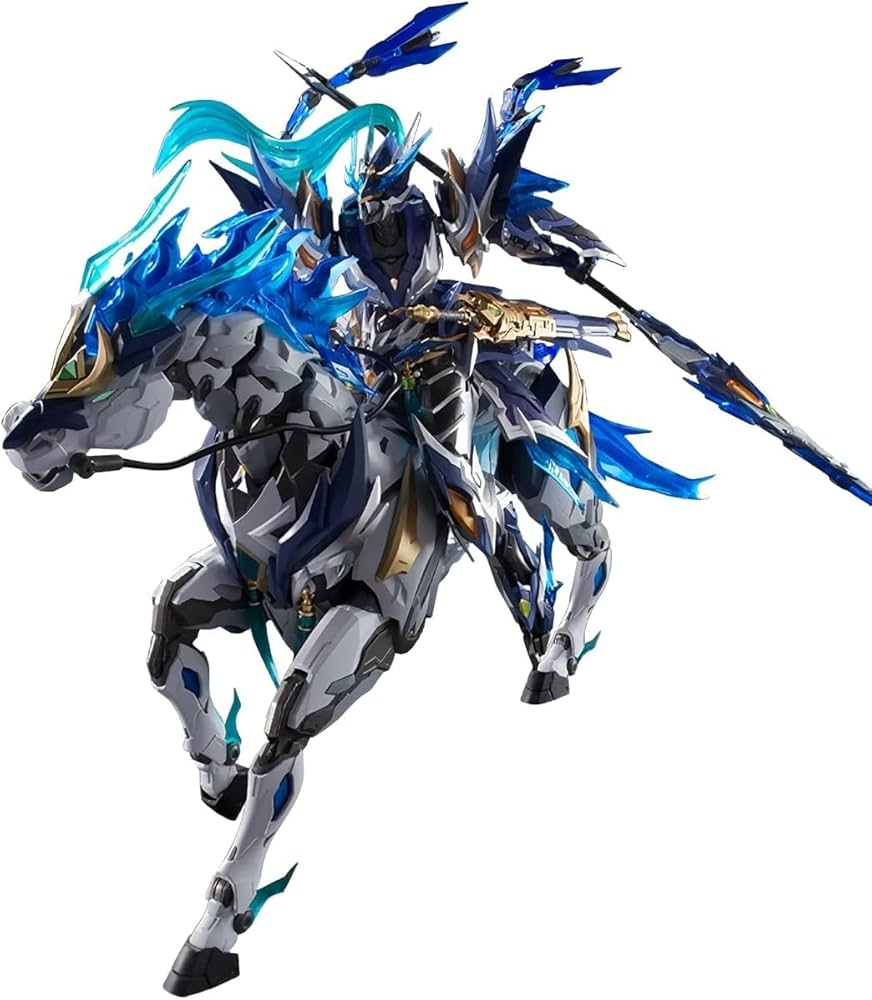 Amazon | 摩動核 MOTOR NUCLEAR 天佑星 龍胆虎将 趙雲 玉蘭白龍駒付き