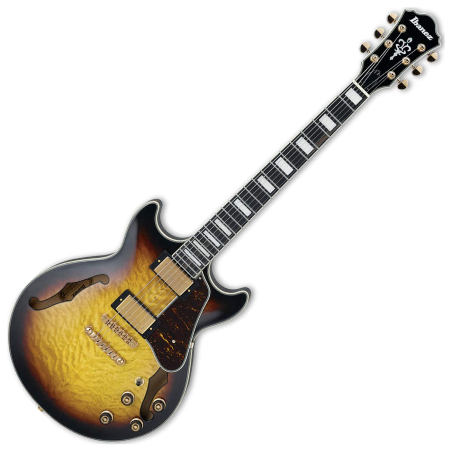 Amazon.com: Ibanez Artcore Expressionist AF95FM - Antique Yellow