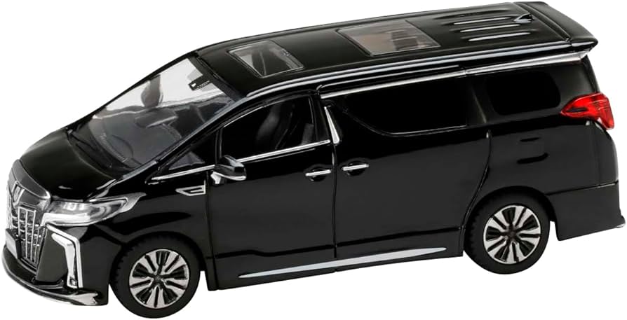 Amazon.com: HJ64 1/64 Toyota Alphard Custom Version/Sunroof