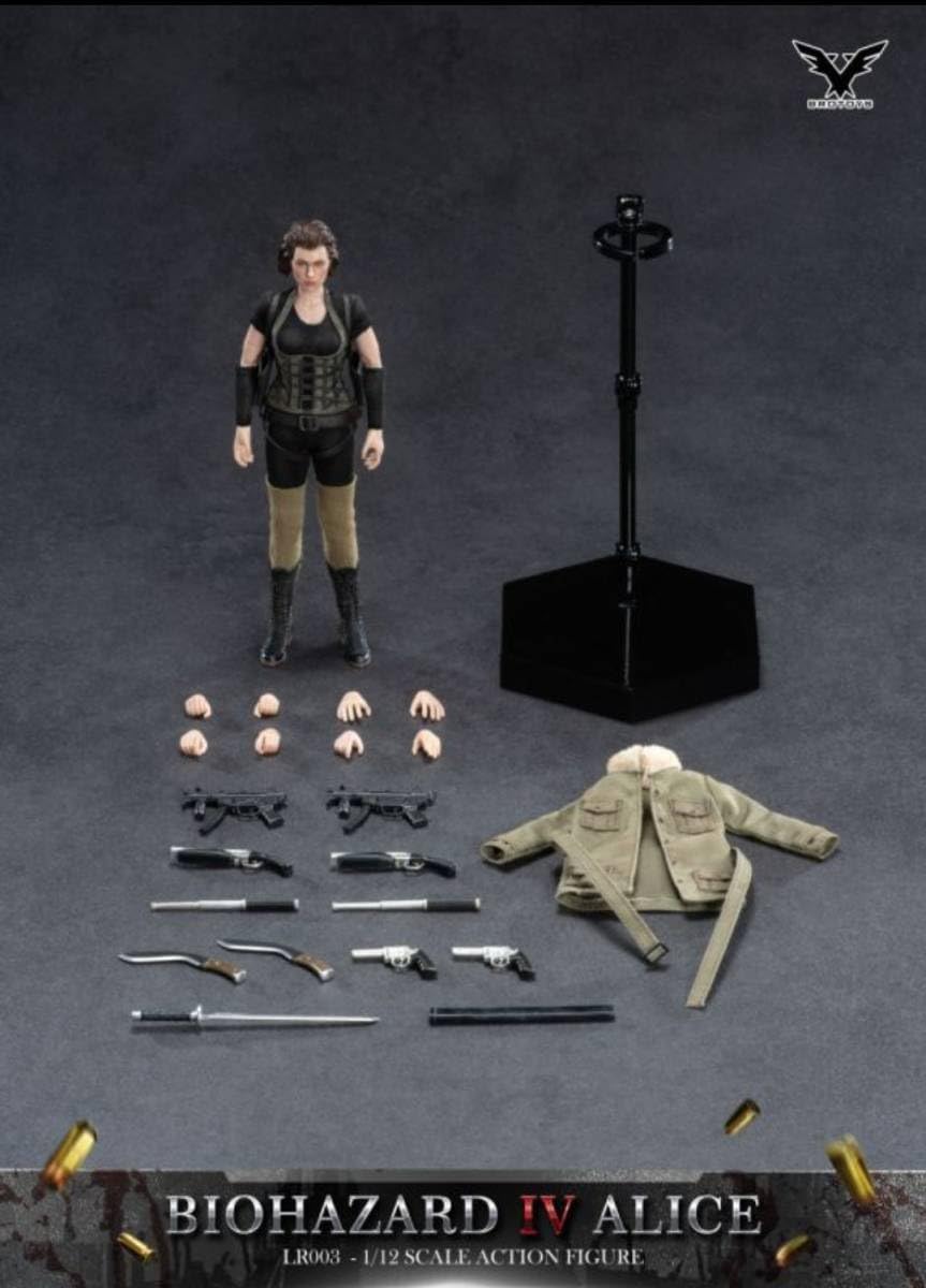 Amazon.co.jp: 1/12 バイオハザード アリス アクションフィギュア ミラ