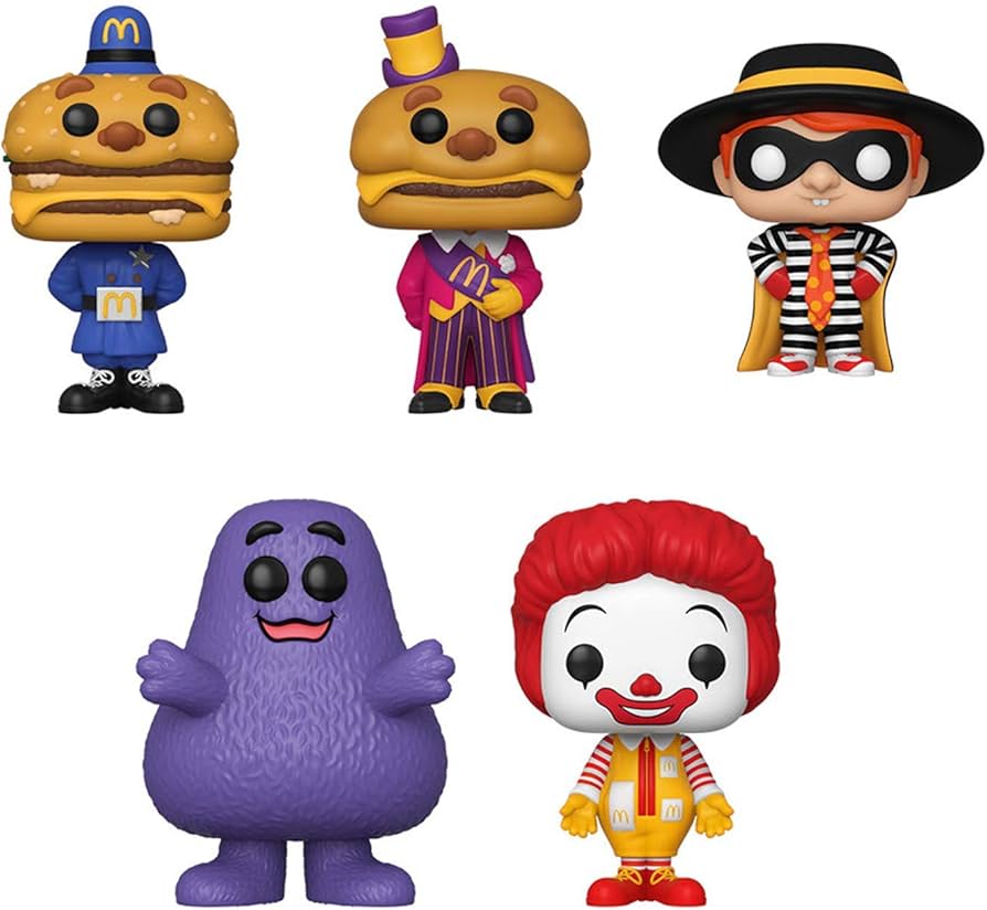 Amazon.co.jp: Funko Pop!5個セット - マクドナルド - ロナルド