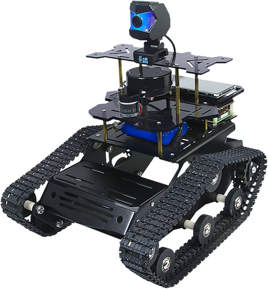 Amazon.com: XiaoR Geek Raspberry Pi Smart AI Robot Car Kit, ROS