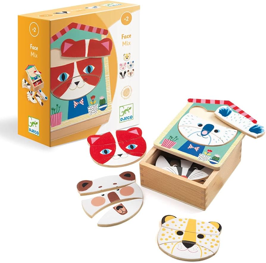 Amazon.co.jp: パズル 2歳 木製 型はめパズル 1歳 セット 動物