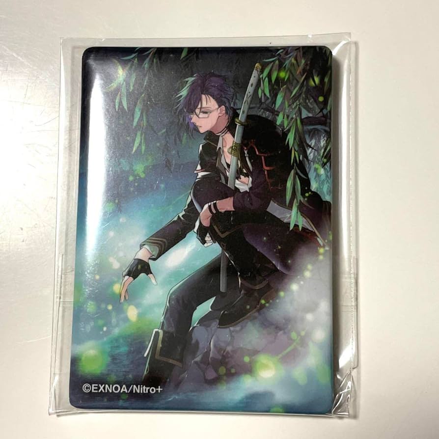 Amazon.co.jp: 刀剣乱舞 とうらぶ 明石国行 灯結び展 スクエア缶バッジ