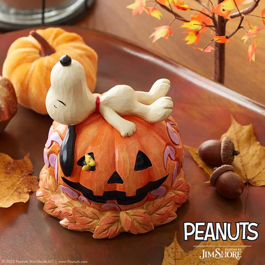 Amazon.co.jp: enesco ジムショア フィギュア ハロウィン スヌーピー