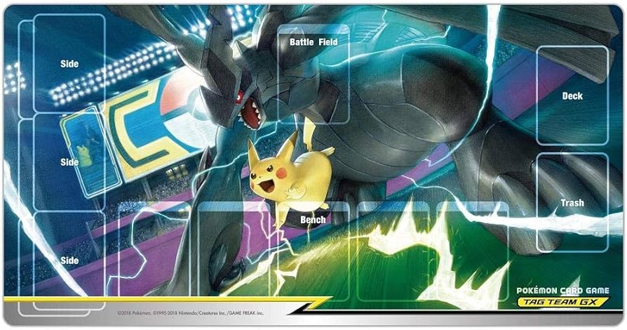Amazon | ポケモンカードゲーム ラバープレイマット ピカチュウ