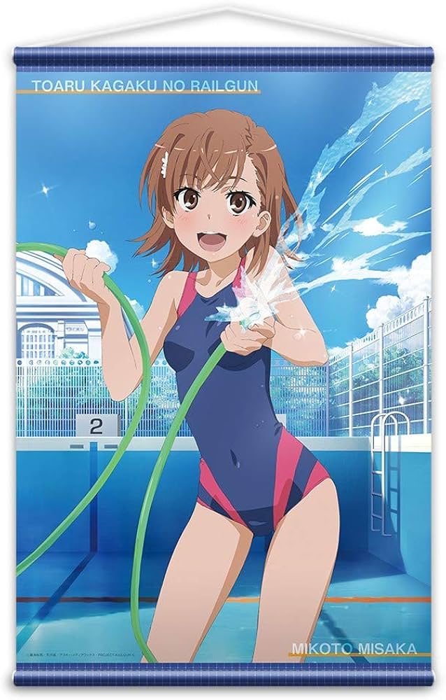 Amazon.co.jp: とある科学の超電磁砲S B2タペストリー デザイン01(御坂