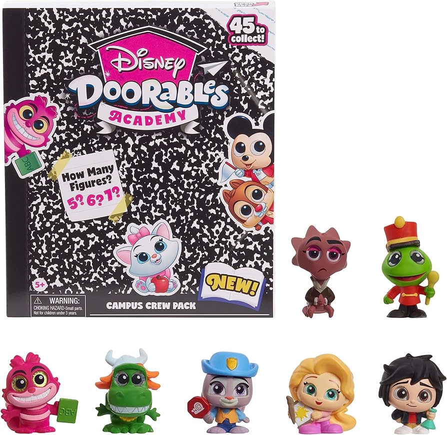 Amazon.co.jp: Disney Doorables Academyキャンパスクルーシリーズ1