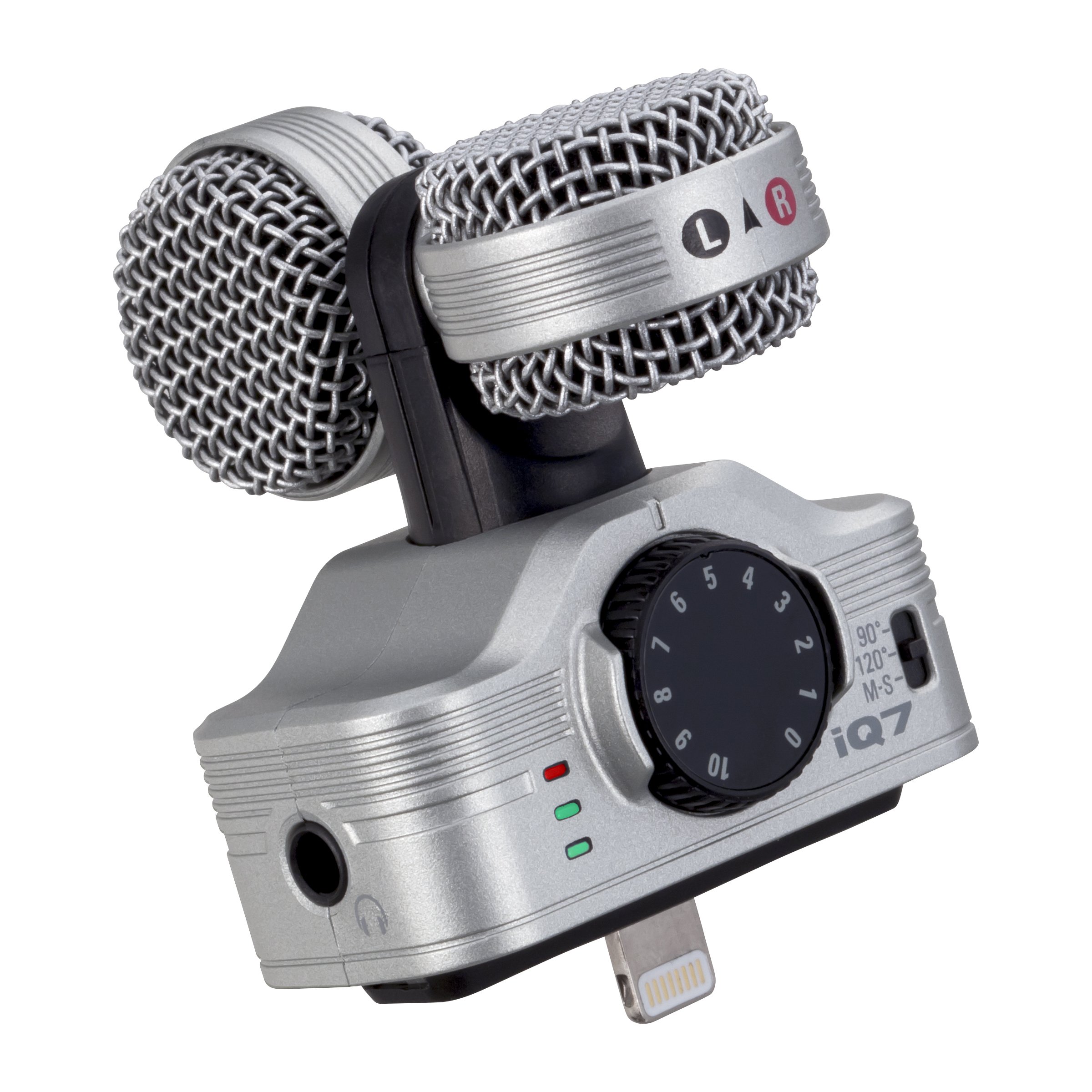 Amazon.com: Zoom iQ7 Mid-Side Stereo Microphone for iOS Devices