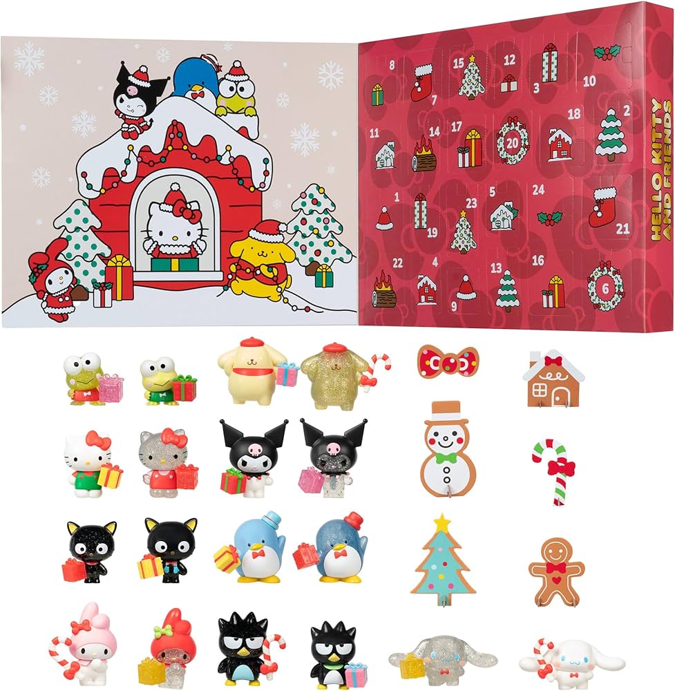 Amazon.co.jp: Jazwares ハローキティとフレンズホリデーアドベント