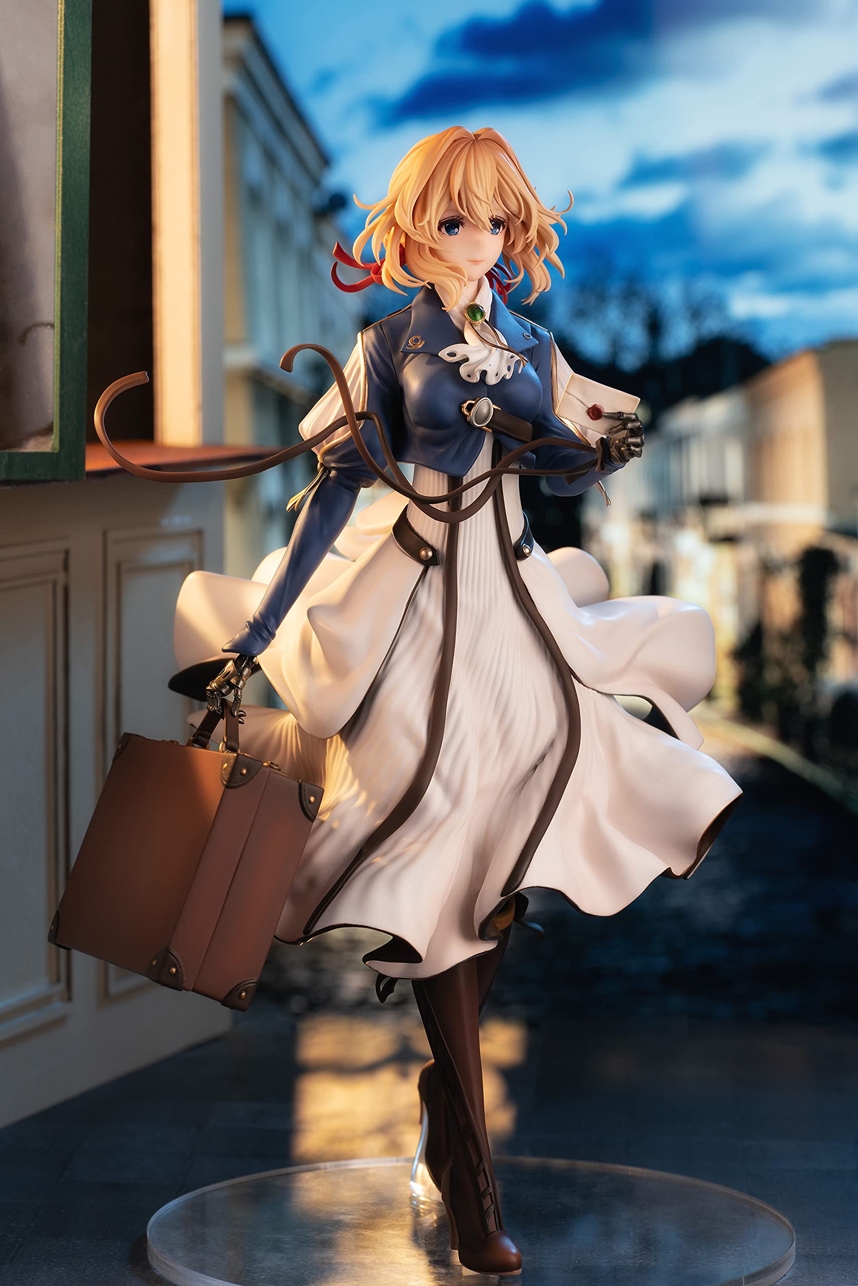 Amazon.co.jp: ヴァイオレット・エヴァーガーデン フィギュア 1/4