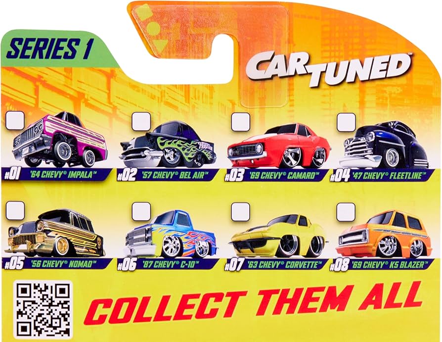 8台セット！CARTUNED シリーズ1 未開封BOX CarTuned Series 1 - 8 Pack