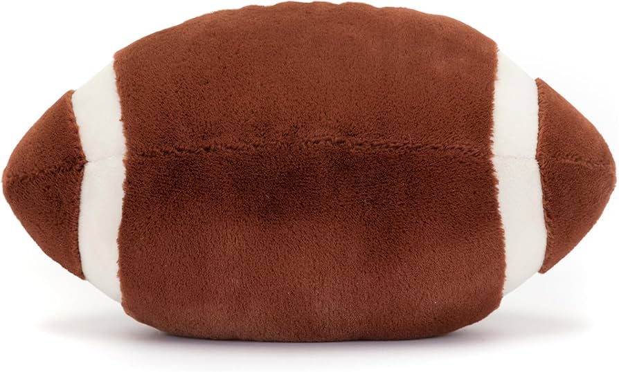 Amazon.co.jp: Jellycat Amuseables フットボールぬいぐるみ 11インチ