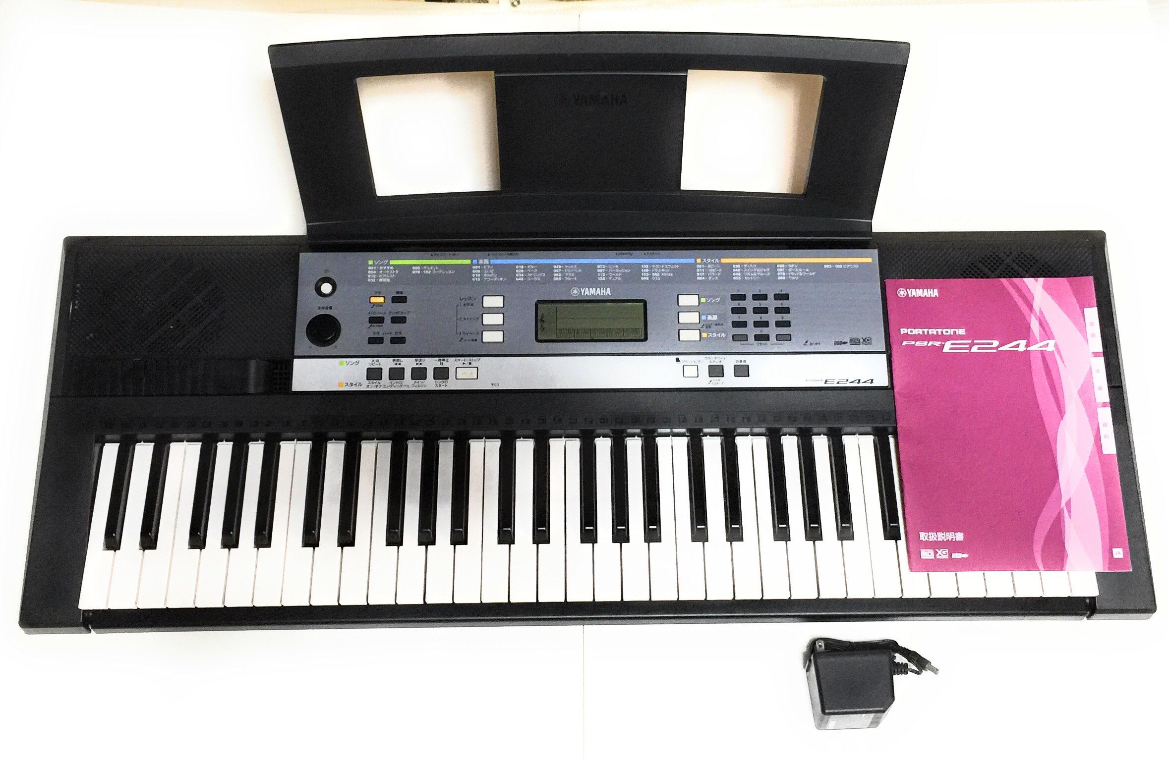 Amazon | YAMAHA 電子キーボード PORTATONE(ポータトーン) PSR-E244