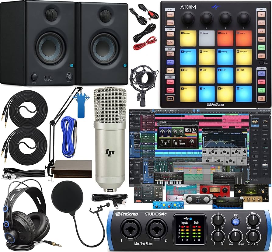 Amazon.co.jp: PreSonus Studio 24c 2x2 オーディオ/MIDI