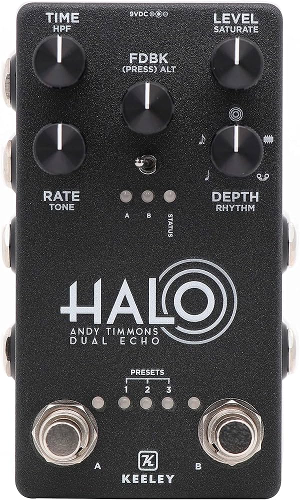 Amazon.com: Keeley Halo Andy Timmons Dual Echo : Musical Instruments