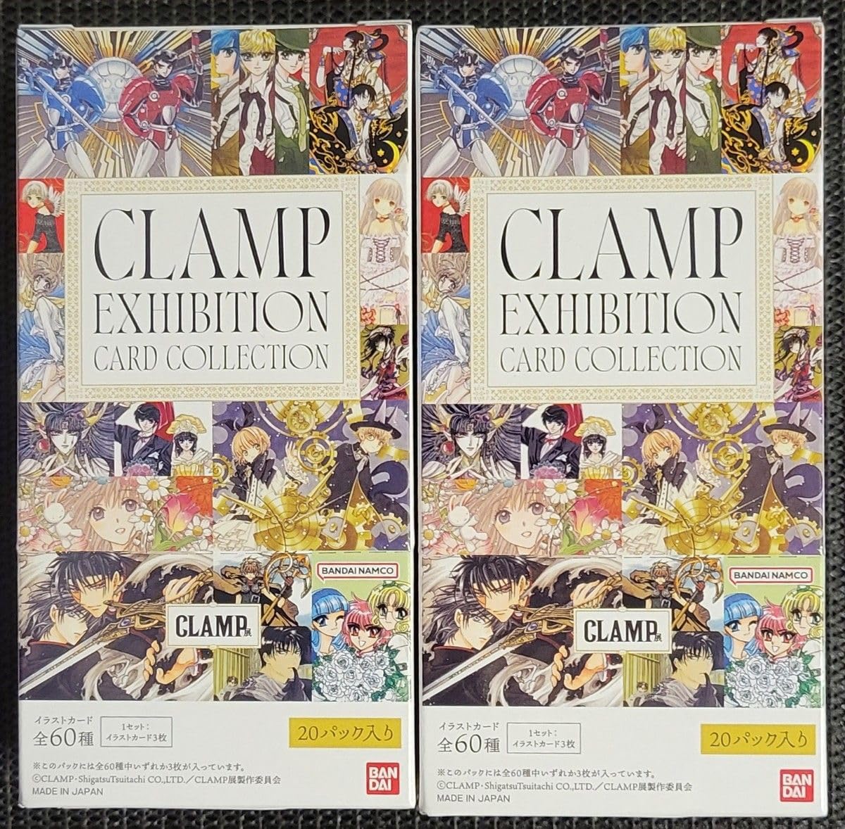 CLAMP Exhibition Limited Product, 2 Box Exhibition Card Collection