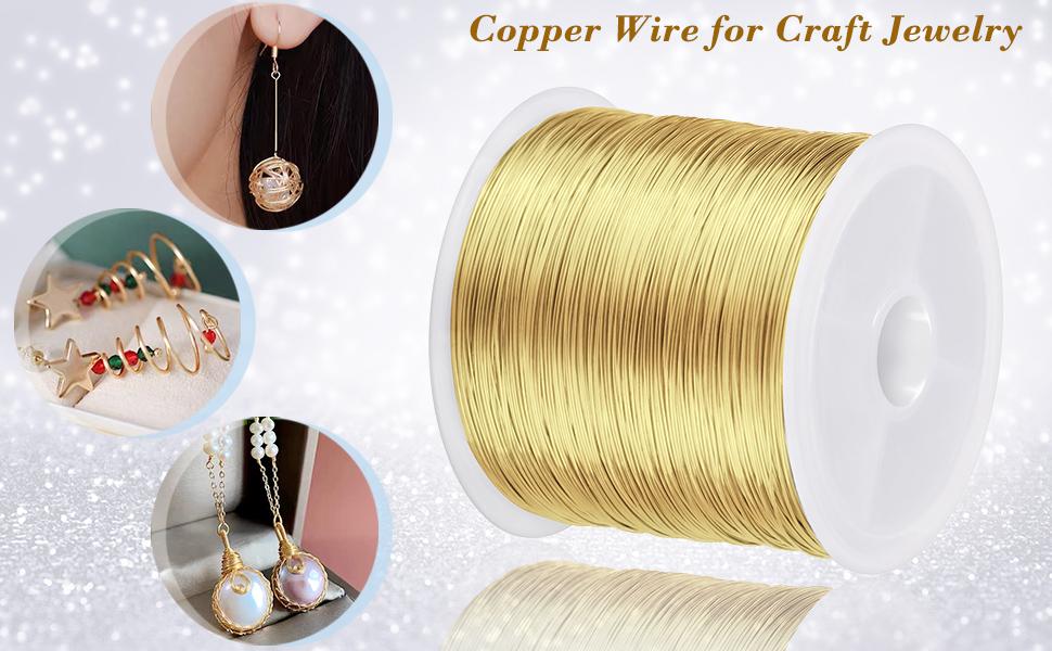 Amazon.com: MIKIMIQI Jewelry Wire - 328Ft, 26 Gauge, Tarnish