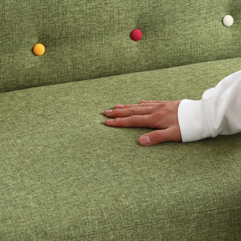 ユアサプライムス.com｜34263 ソファ 2P デイジー グリーン 幅123cm 2