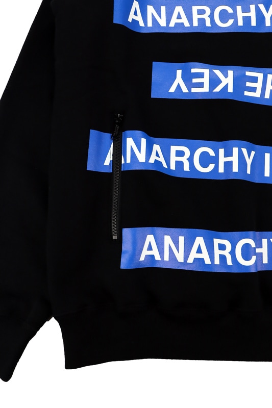 UNDERCOVER アンダーカバー 裏起毛ウラケ片ZIPPKプルオーバー ANARCHY