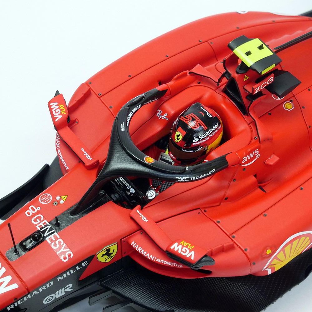 BBR MODELS 1/18スケール フェラーリ SF-23 C.サインツ シンガポールGP